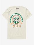 Naruto Shippuden Ichiraku Ramen Shop Chibi Naruto T-Shirt - BoxLunch Exclusive, TAN/BEIGE, hi-res