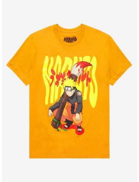 Naruto Shippuden Naruto & Paintbrush Portrait T-Shirt - BoxLunch Exclusive, , hi-res