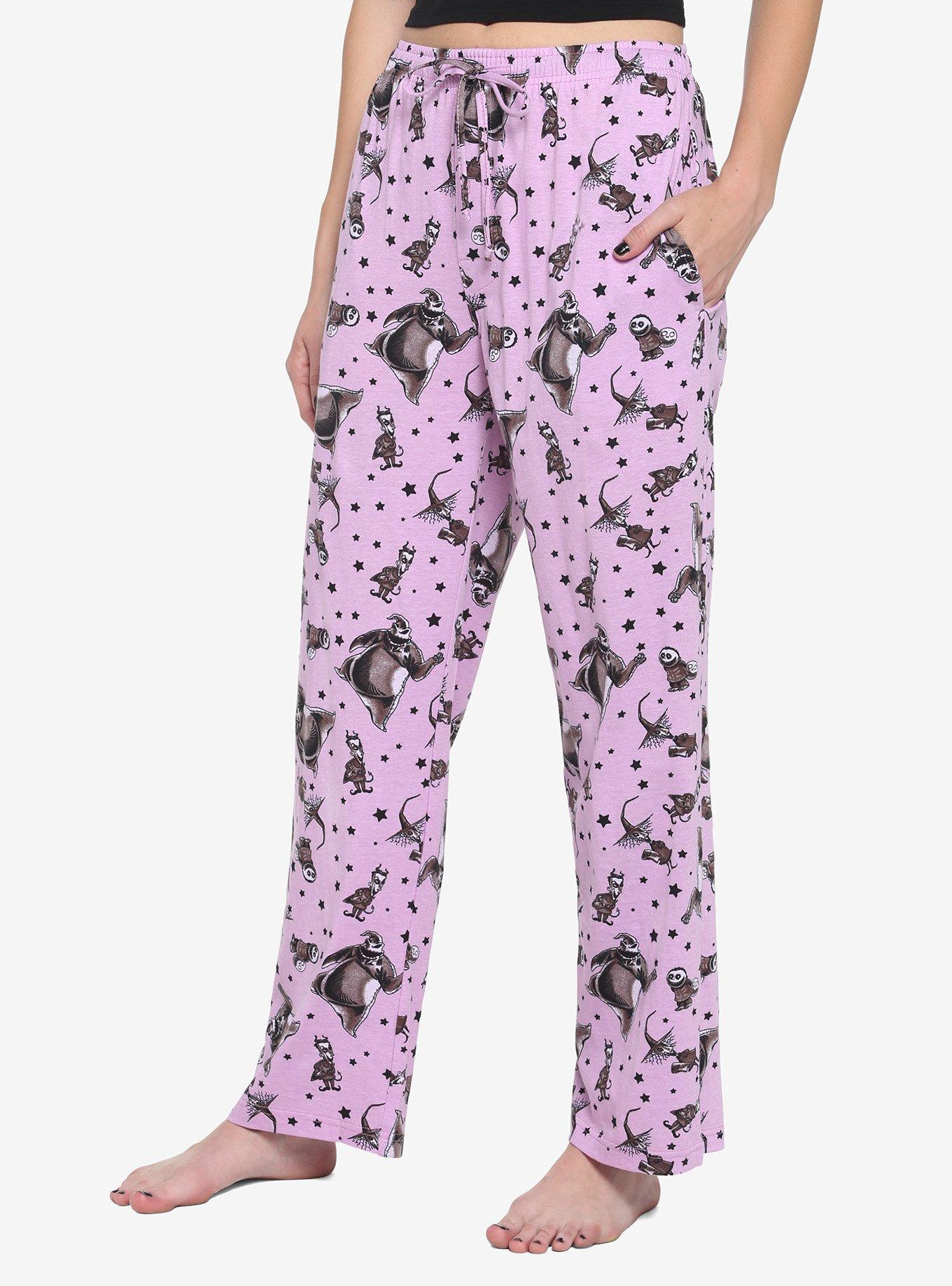 The Nightmare Before Christmas Oogie's Boys Masks Girls Pajama Pants Plus  Size, Hot Topic