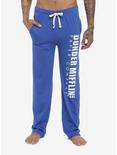 The Office Dunder Mifflin Blue Pajama Pants, BLUE, hi-res