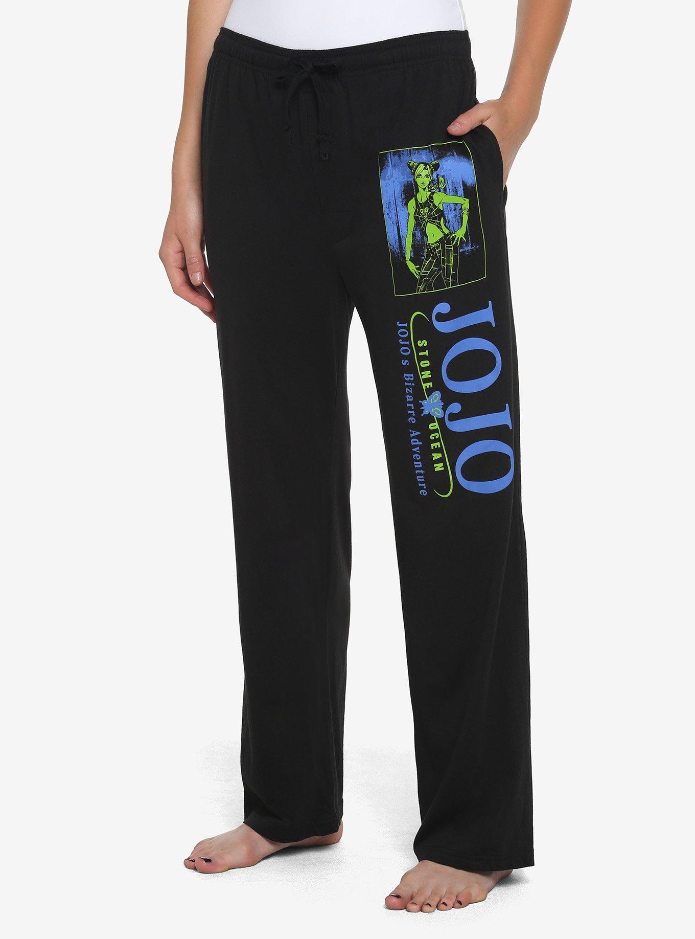 JoJo s Bizarre Adventure Stone Ocean Jolyne Pajama Pants Hot Topic