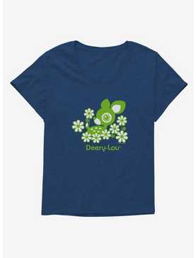 Deery-Lou Floral Green Design Girls T-Shirt Plus Size, , hi-res