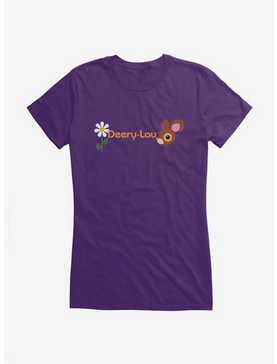 Deery-Lou Flower Logo Girls T-Shirt, , hi-res