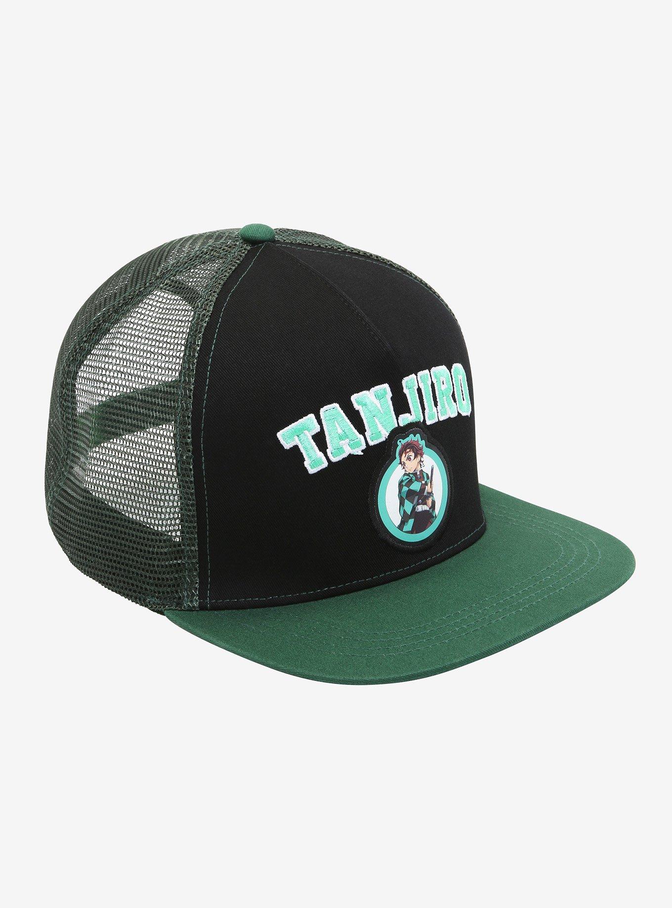 Demon Slayer: Kimetsu No Yaiba Tanjiro Green Trucker Hat, , hi-res
