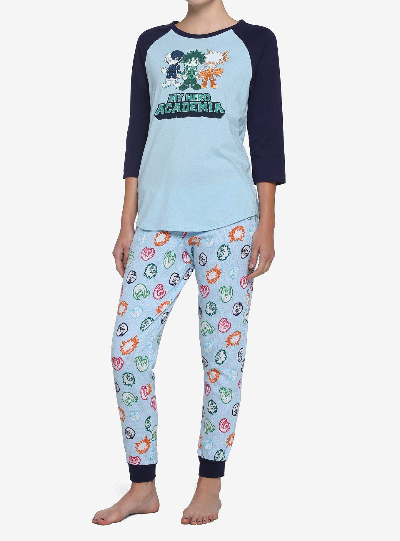 My Hero Academia Character & Logo Pajama Pants Plus Size Size 3X