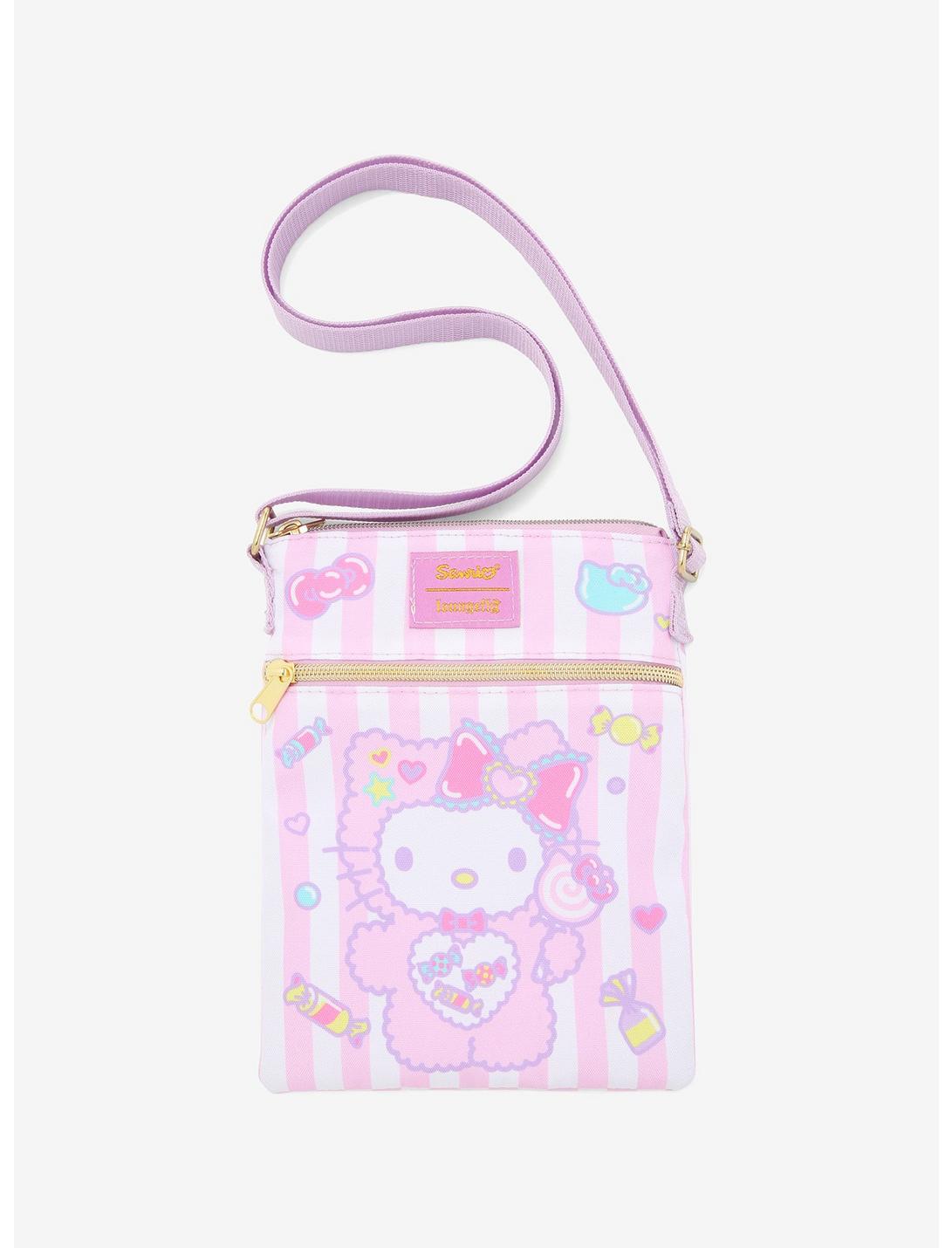 Loungefly Hello Kitty Candy Monster Passport Crossbody Bag, , hi-res
