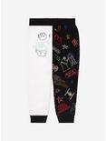Our Universe Star Wars Doodles Youth Joggers - BoxLunch Exclusive, BLACK, hi-res
