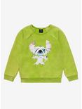 Our Universe Disney Lilo & Stitch Mummy Stitch Toddler Crewneck - BoxLunch Exclusive, LIME, hi-res