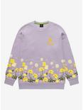 Disney Tangled Rapunzel Embroidered Crewneck - BoxLunch Exclusive , LILAC, hi-res