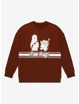 Star Wars Chewbacca & Wicket Free Hugs Crewneck - BoxLunch Exclusive , , hi-res