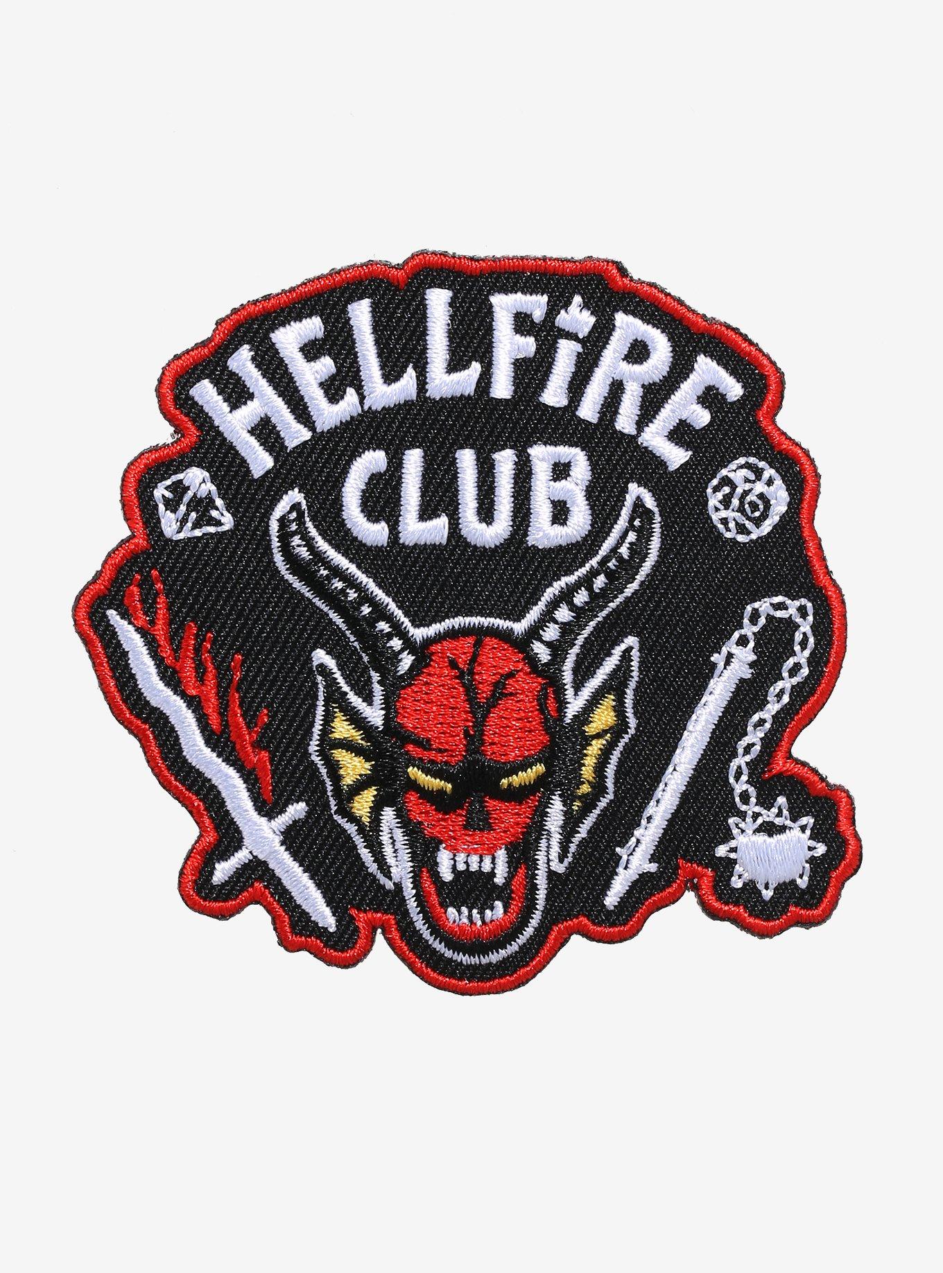 Stranger Things Hellfire Club Logo Patch, , hi-res