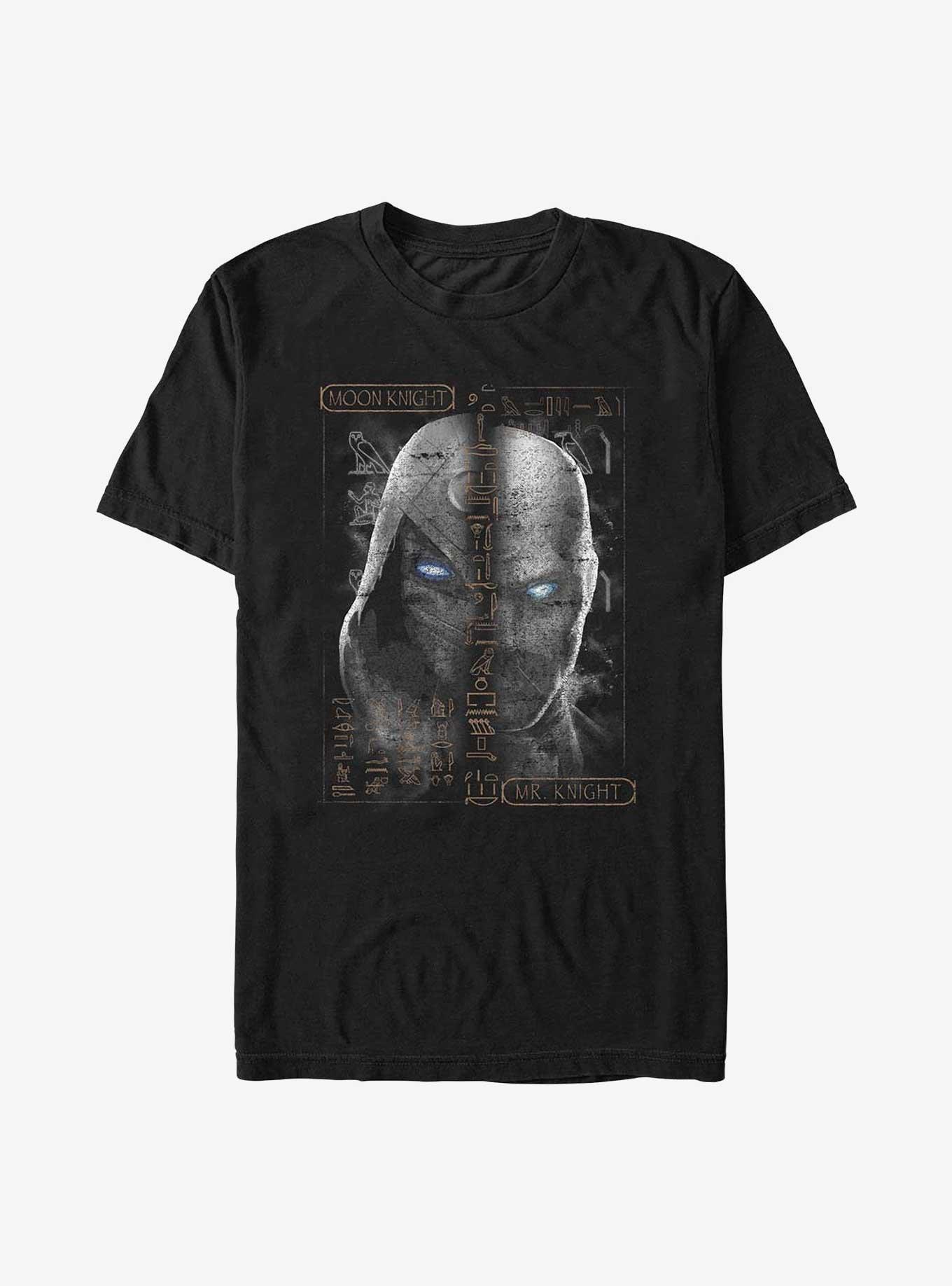 Marvel Moon Knight Split Mr. Knight Face T-Shirt, , hi-res