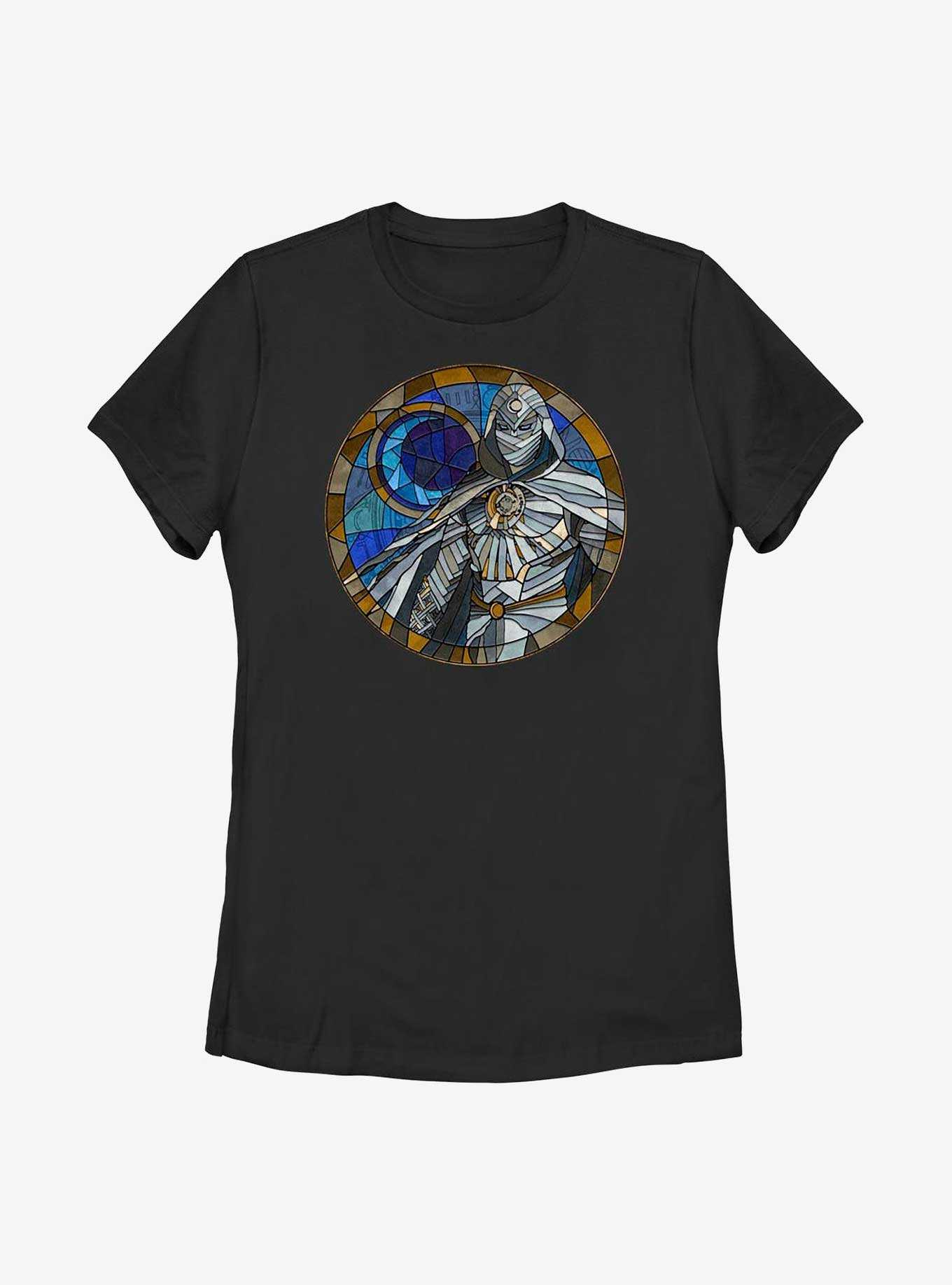 Marvel Moon Knight Stained Glass Womens T-Shirt, , hi-res