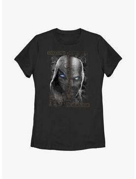 Marvel Moon Knight Split Mr. Knight Face Womens T-Shirt, , hi-res