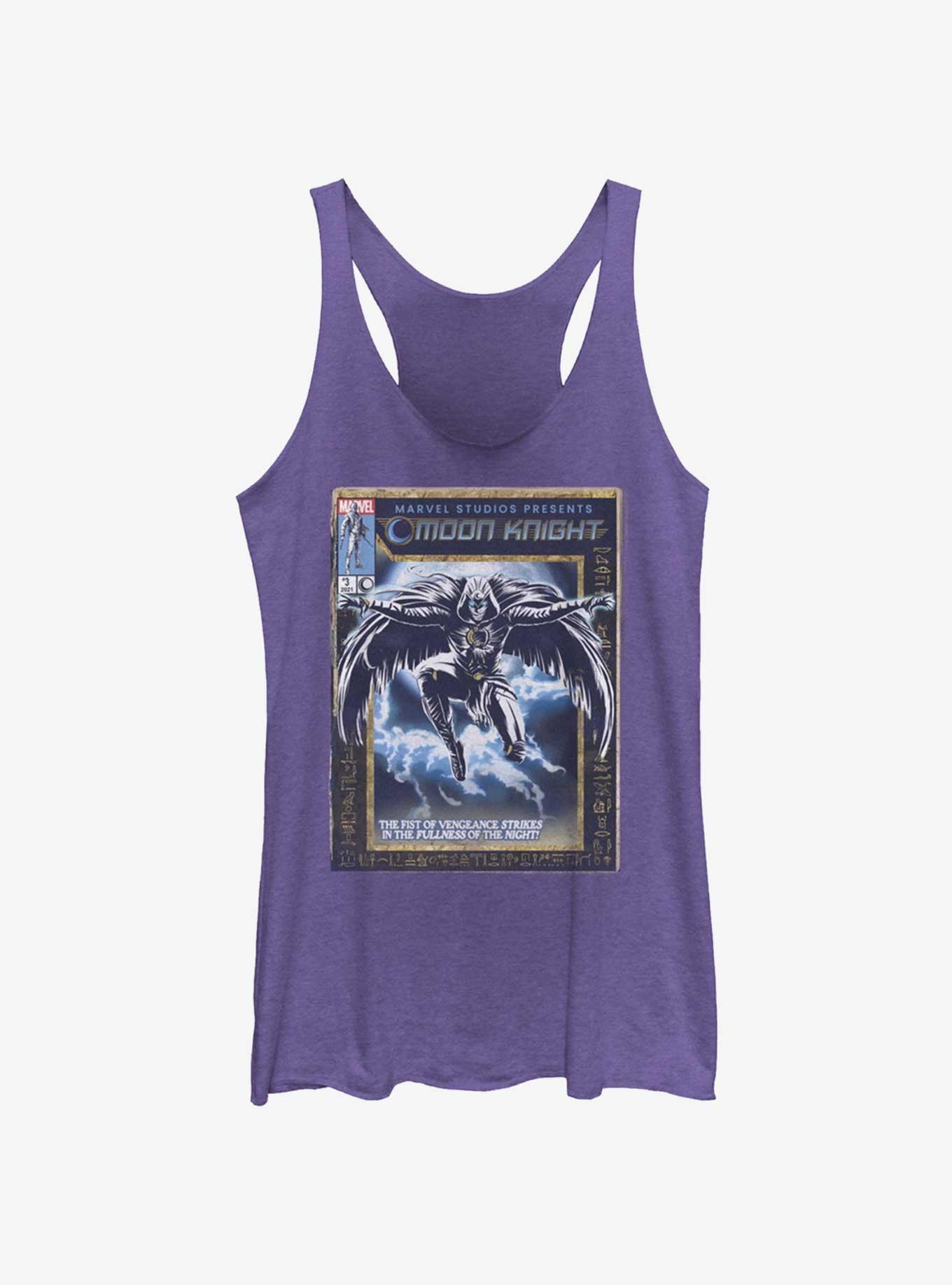 Marvel Moon Knight Ancient Comic Cover Womens Tank Top, , hi-res