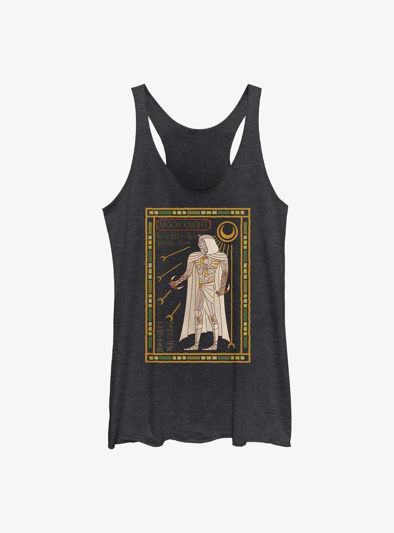 Marvel Moon Knight Tarot Hieroglyphics Womens Tank Top, , hi-res