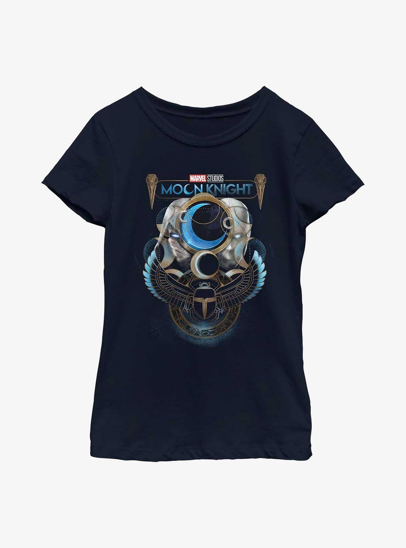 Marvel Moon Knight Passive Protector Youth Girls T-Shirt, , hi-res