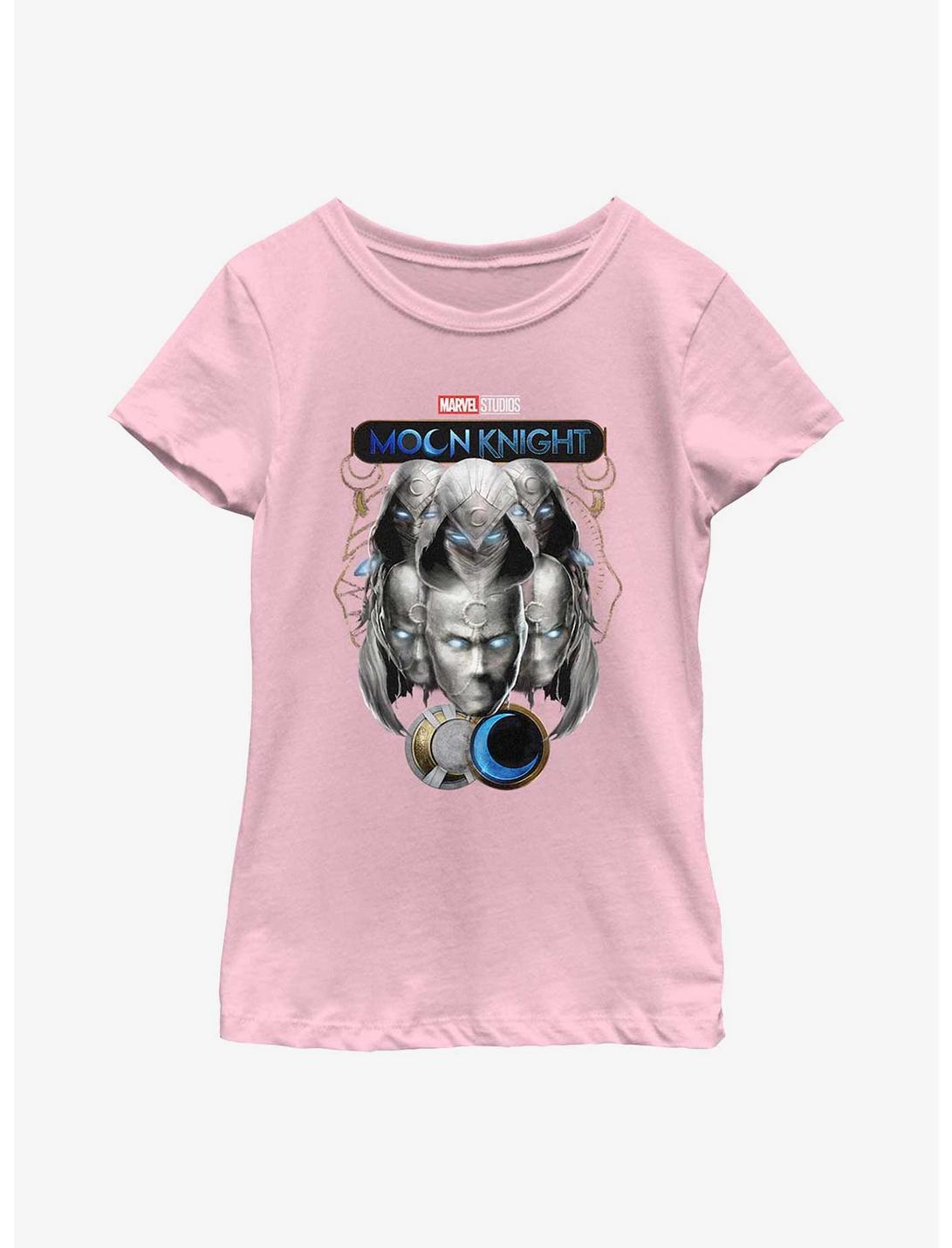 Marvel Moon Knight Multiple Voices Youth Girls T-Shirt, PINK, hi-res