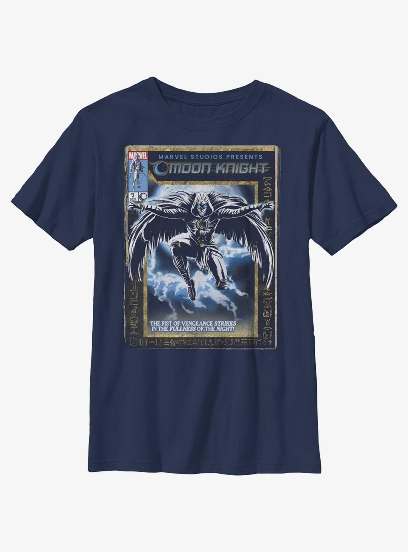 Marvel Moon Knight Ancient Comic Cover Youth T-Shirt, , hi-res