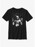 Marvel Moon Knight Grunge Youth T-Shirt, BLACK, hi-res