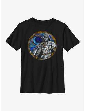 Marvel Moon Knight Stained Glass Youth T-Shirt, , hi-res