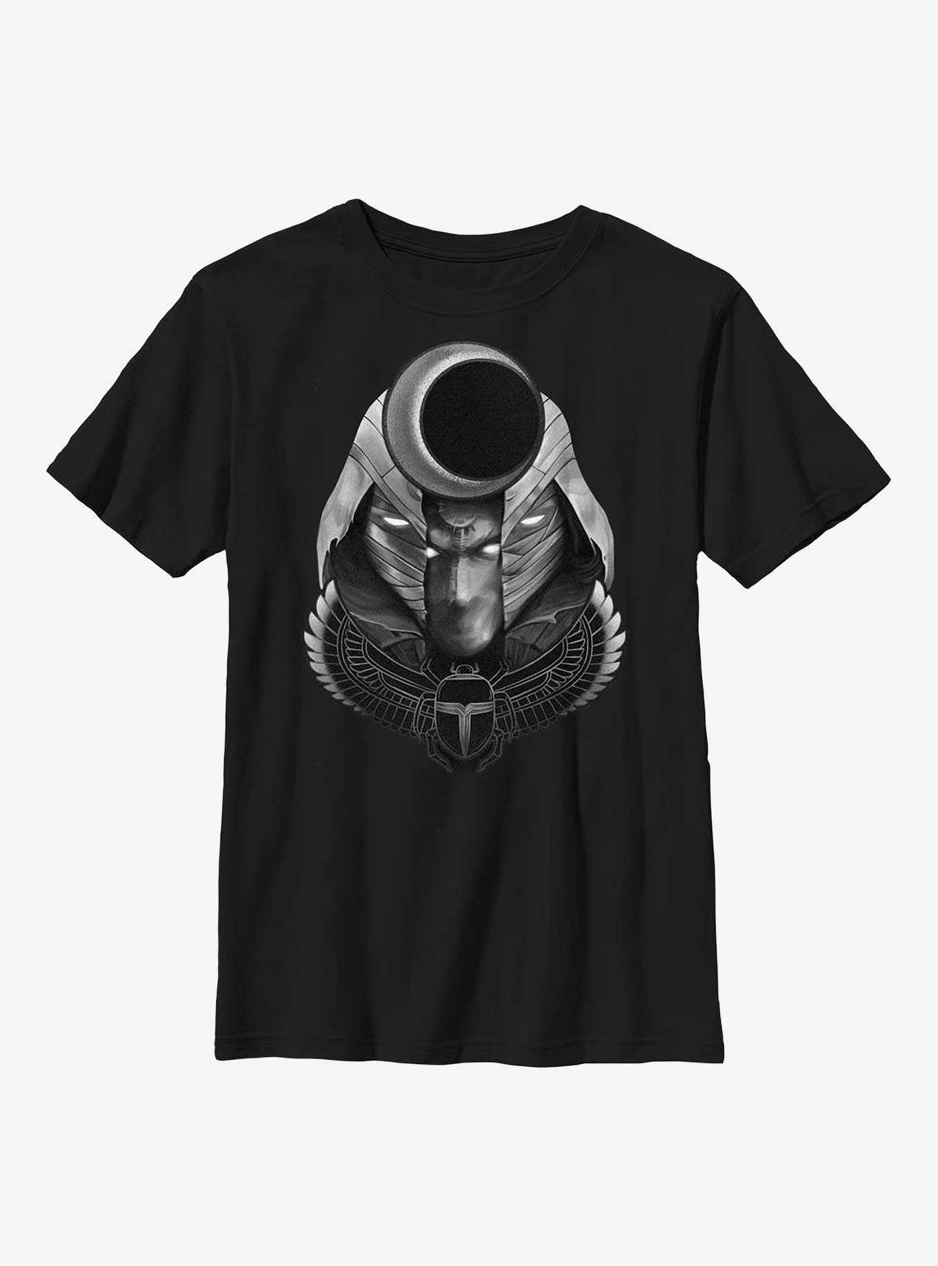 Marvel Moon Knight Scarab Moon Youth T-Shirt, , hi-res