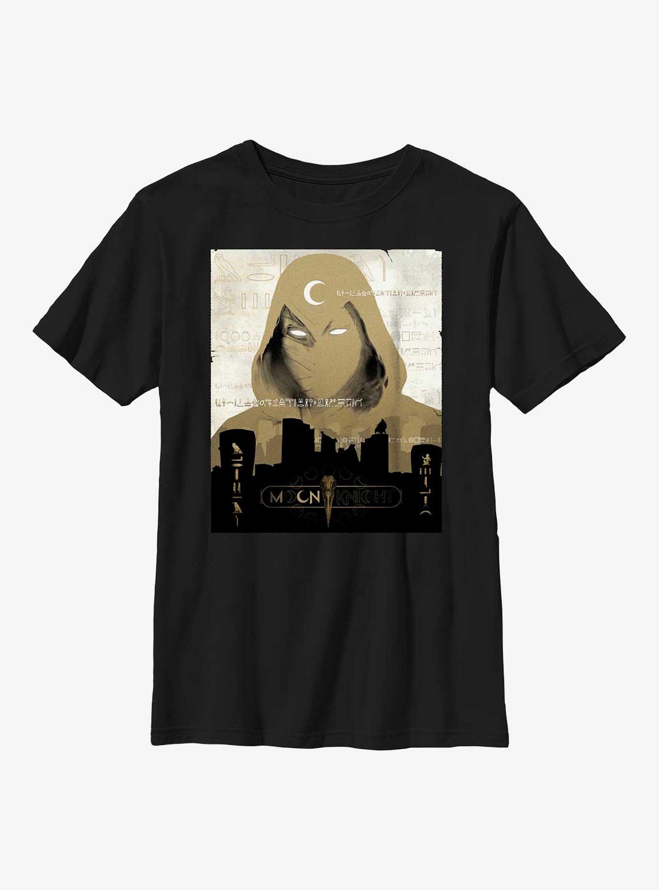 Marvel Moon Knight Silhouette Vengeance Youth T-Shirt, , hi-res