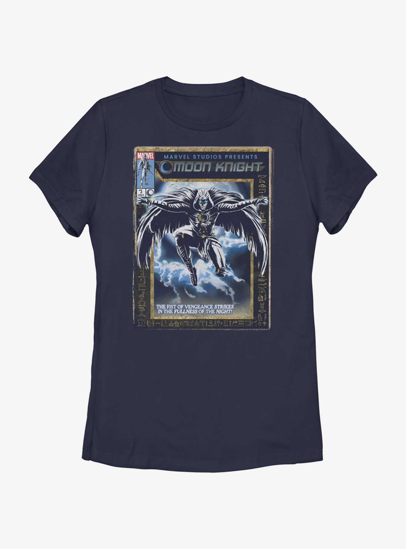 Marvel Moon Knight Ancient Comic Cover Womens T-Shirt, , hi-res