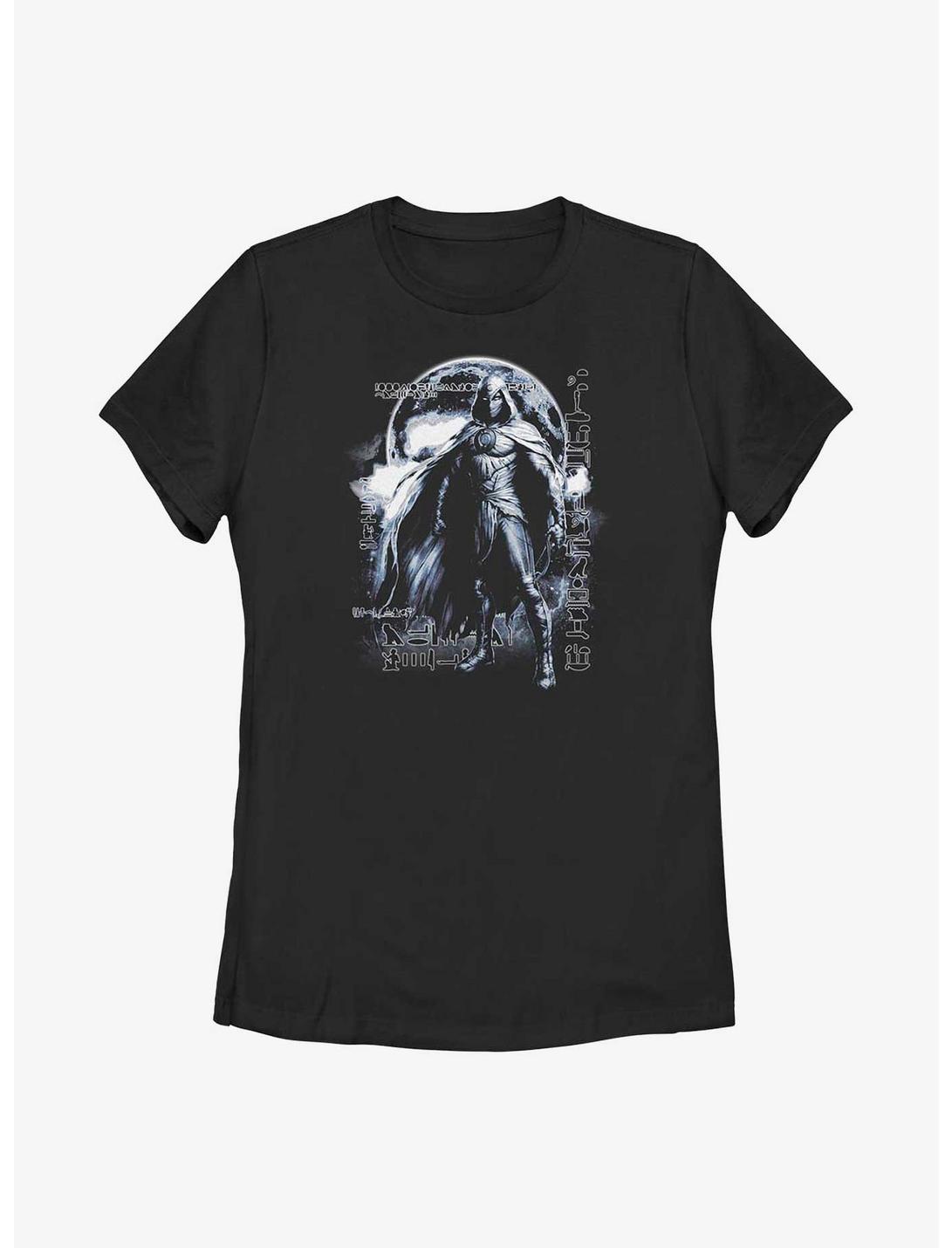Marvel Moon Knight In The Night Womens T-Shirt, BLACK, hi-res