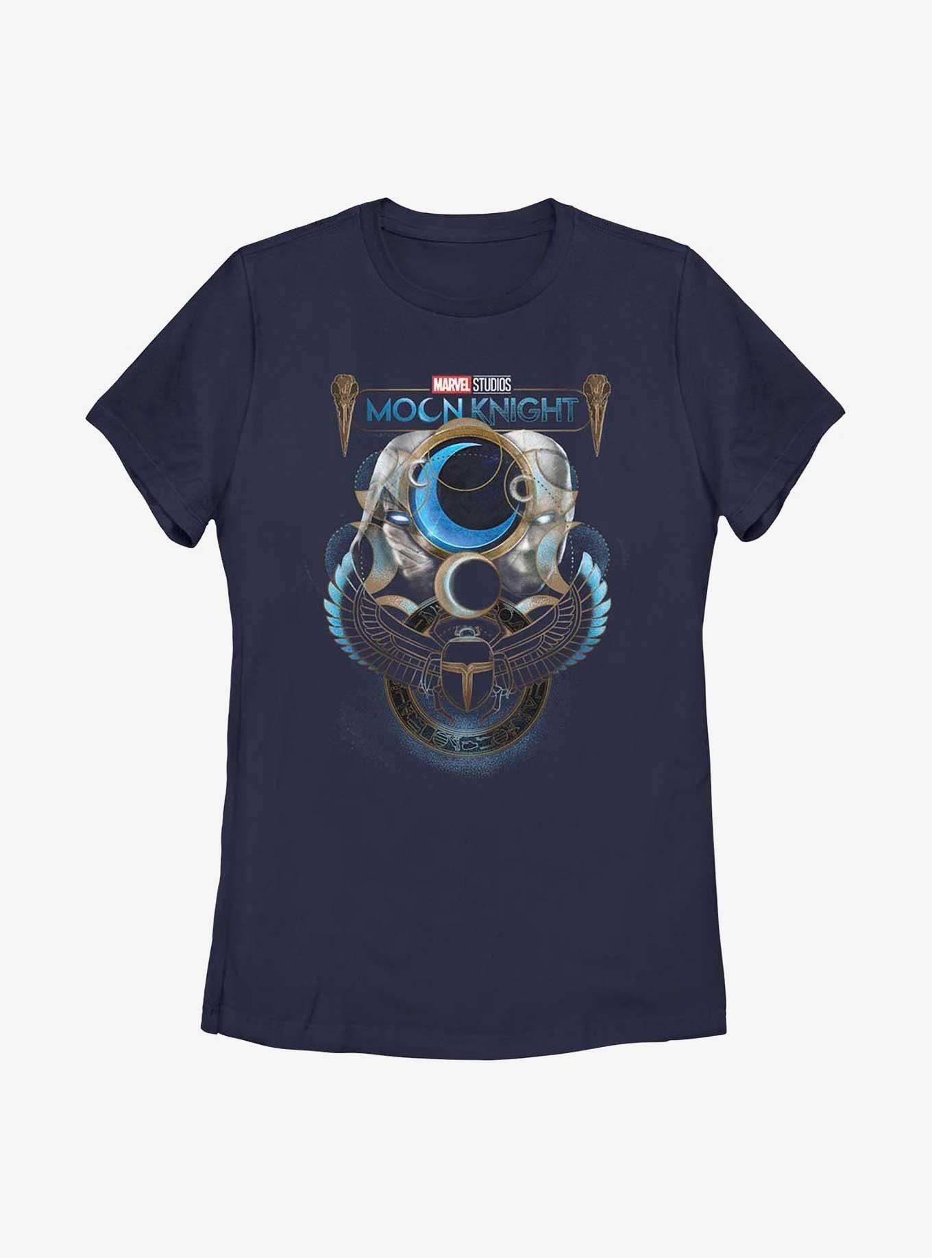 Marvel Moon Knight Passive Protector Womens T-Shirt, NAVY, hi-res