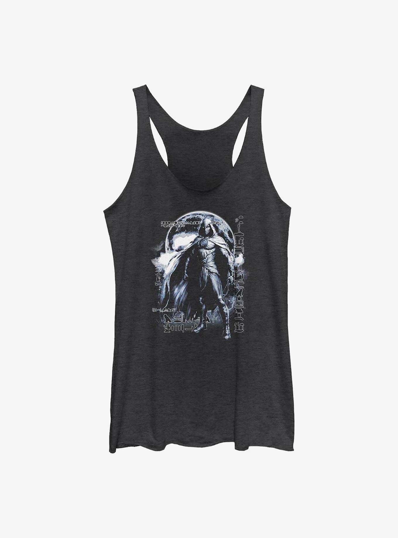 Marvel Moon Knight In The Night Womens Tank Top, BLK HTR, hi-res