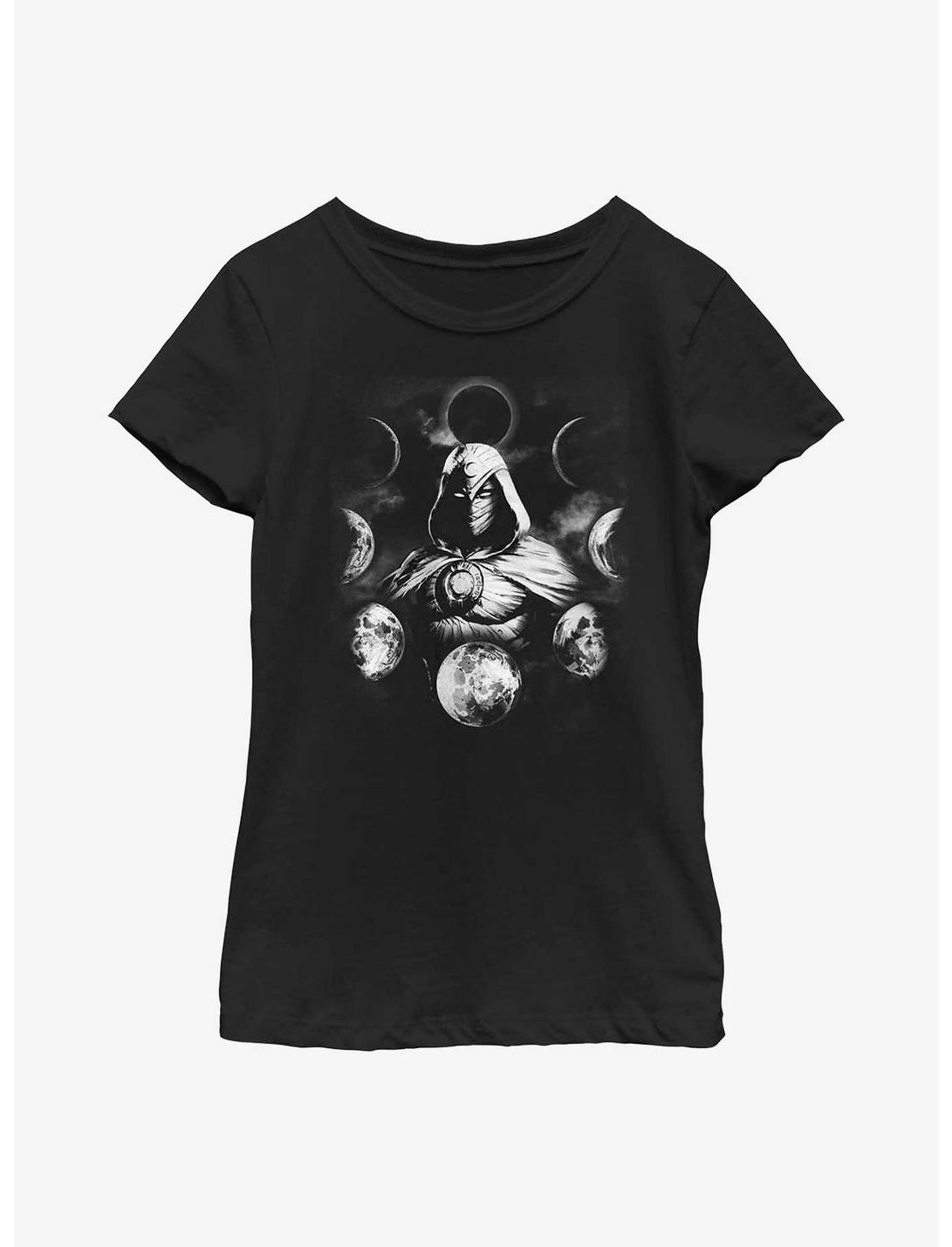 Marvel Moon Knight Grunge Youth Girls T-Shirt, BLACK, hi-res