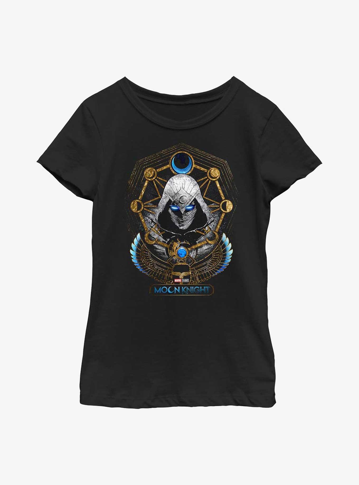Marvel Moon Knight Moon Phases Youth Girls T-Shirt, , hi-res
