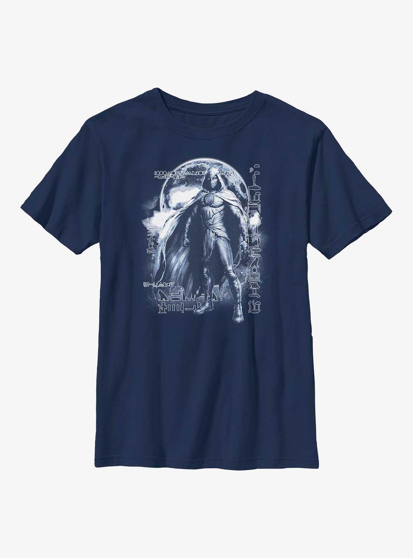 Marvel Moon Knight In The Night Youth T-Shirt, NAVY, hi-res