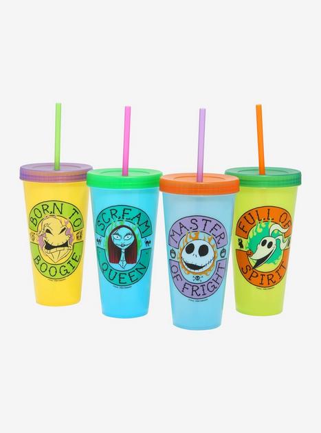 Nightmare Before Christmas Color-Changing Travel Cup Set | Hot Topic