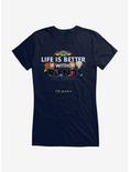 Friends Life Is Better Girls T-Shirt, , hi-res