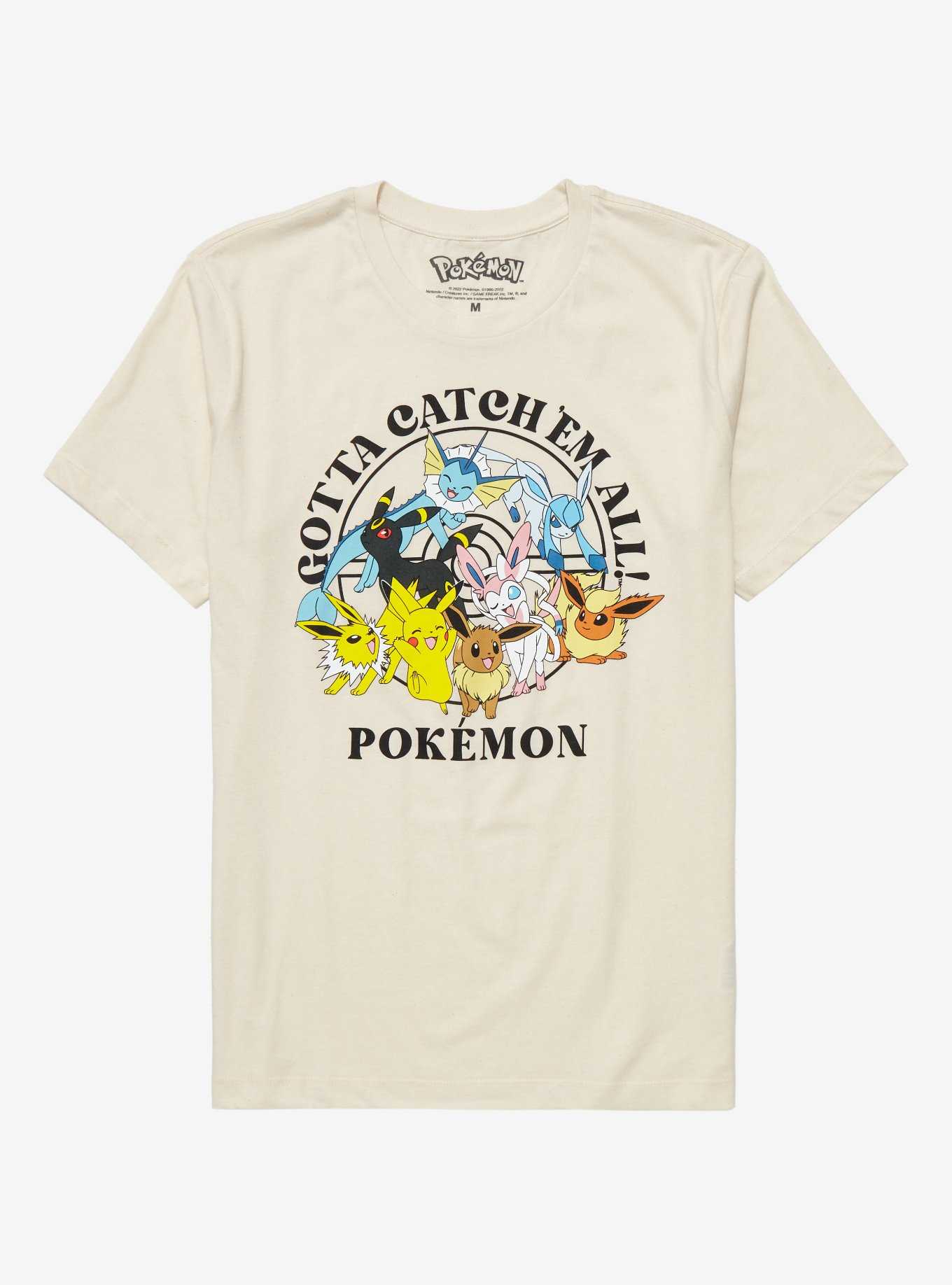 Juniors' Pokémon Gotta Catch 'Em All Eeveelutions Graphic Tee