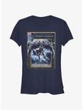 Marvel Moon Knight Cover Knight Girls T-Shirt, NAVY, hi-res