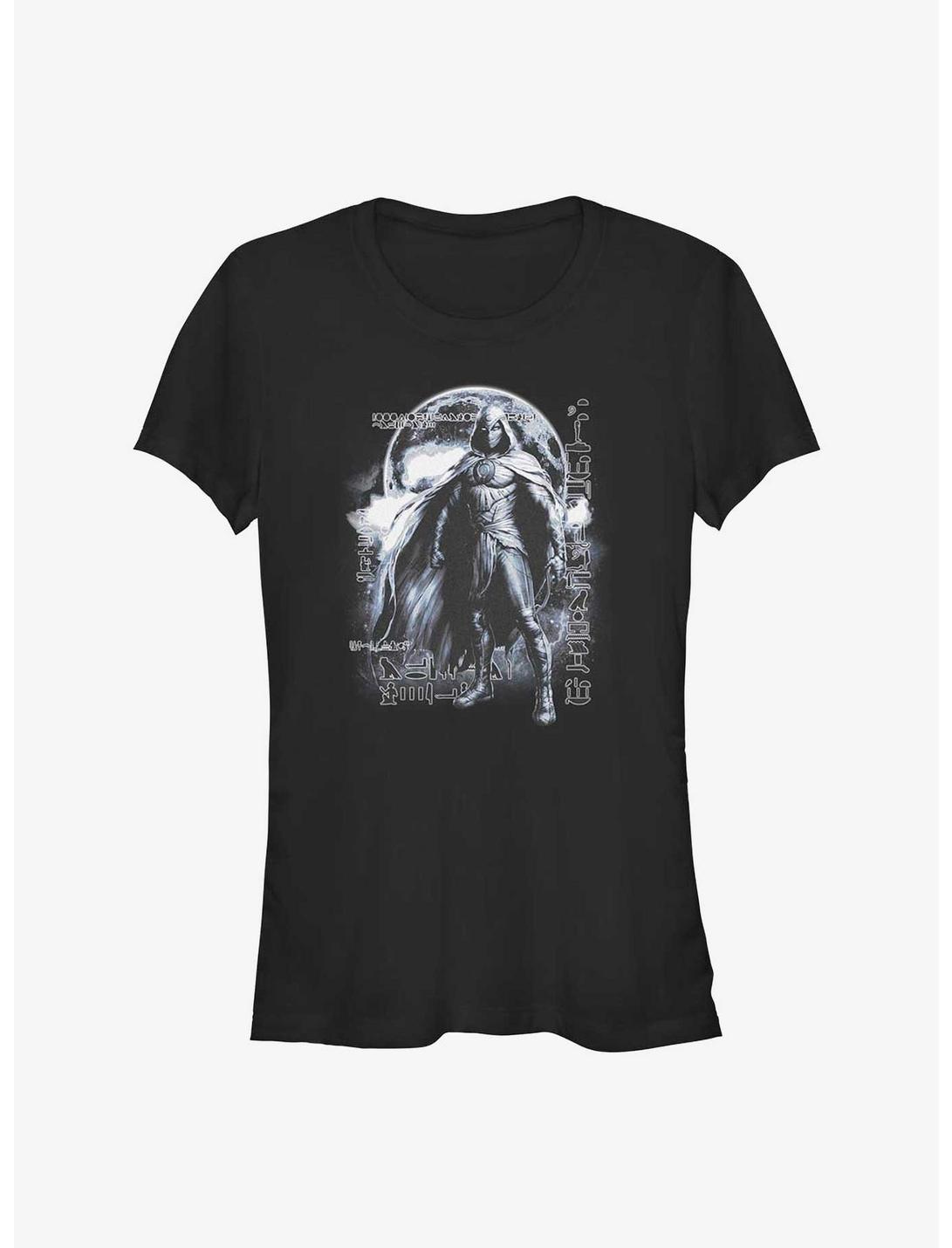 Marvel Moon Knight Dark Pose Girls T-Shirt, BLACK, hi-res