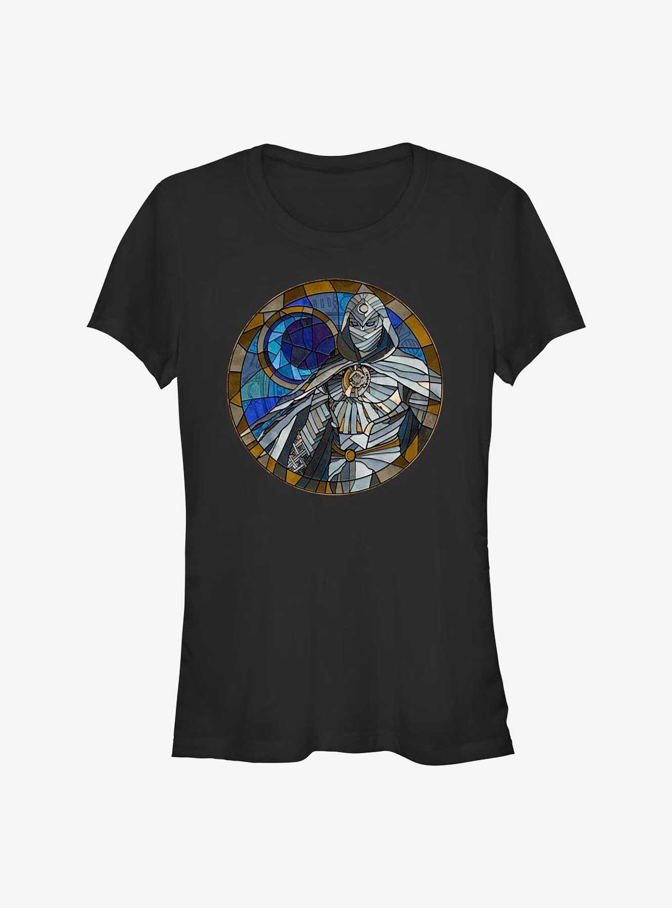 Marvel Moon Knight Moon Glass Girls T-Shirt, BLACK, hi-res