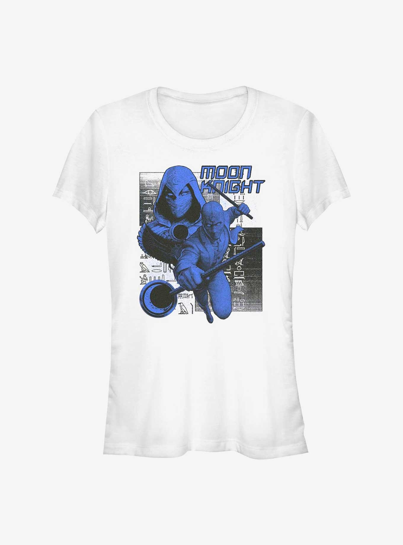 Marvel Moon Knight Comic Girls T-Shirt, WHITE, hi-res