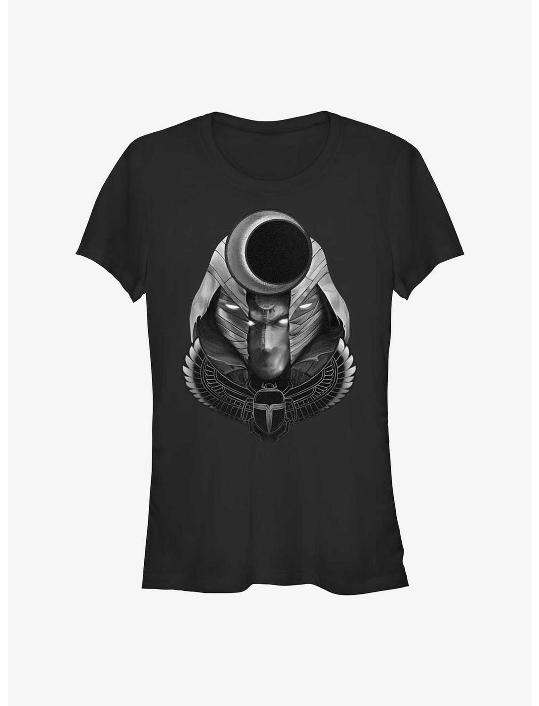 Marvel Moon Knight Scarab Moon Girls T-Shirt, BLACK, hi-res