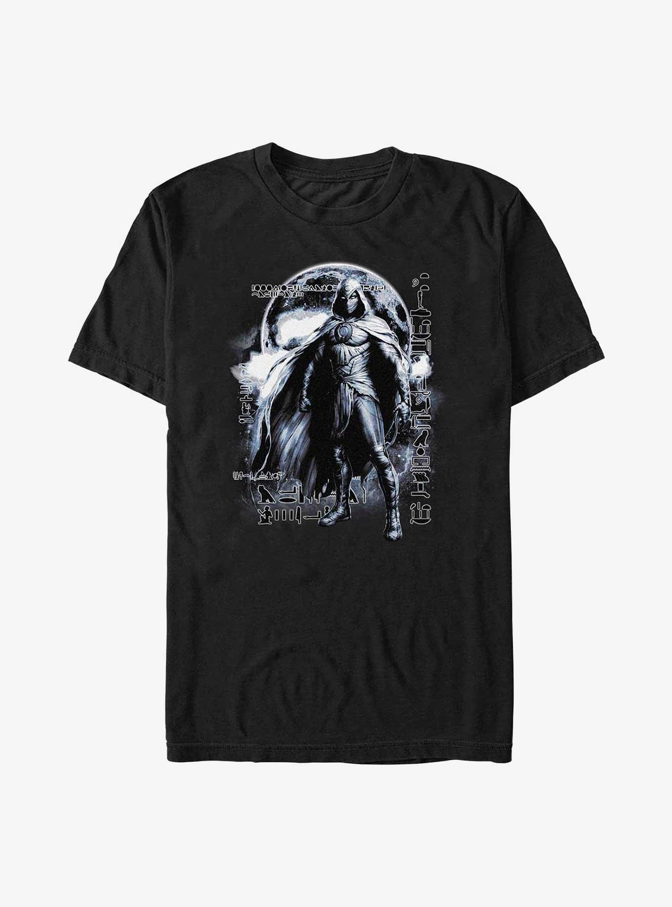 Marvel Moon Knight Dark Pose T-Shirt, BLACK, hi-res