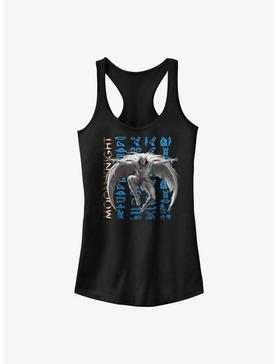 Plus Size Marvel Moon Knight Glyph Stack Girls Tank, , hi-res