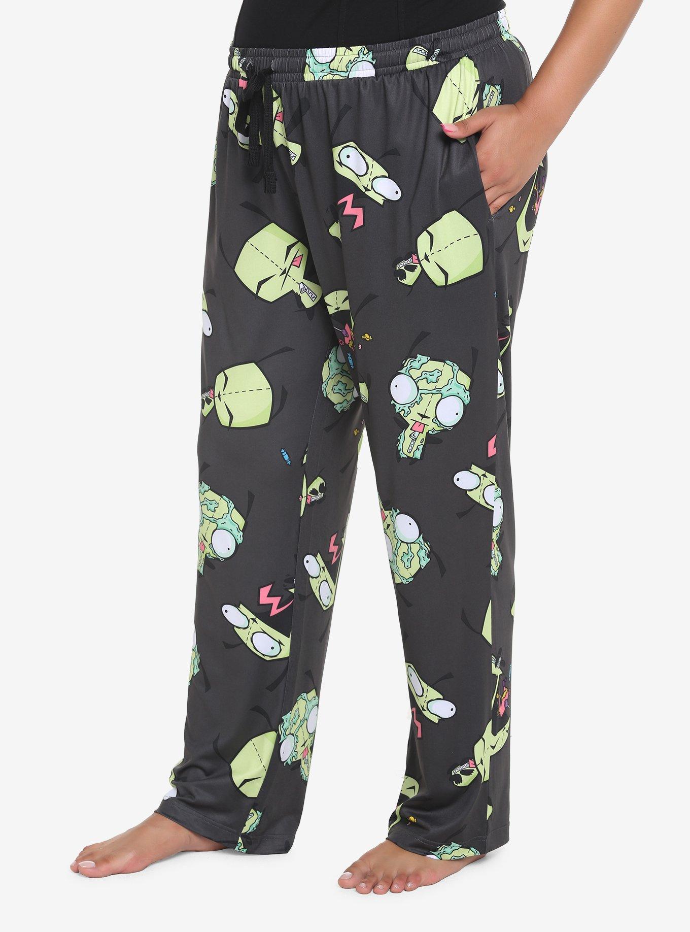 Invader Zim GIR Pajama Pants Plus Size Hot Topic