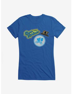E.T. E.T. Patches Girls T-Shirt, ROYAL, hi-res