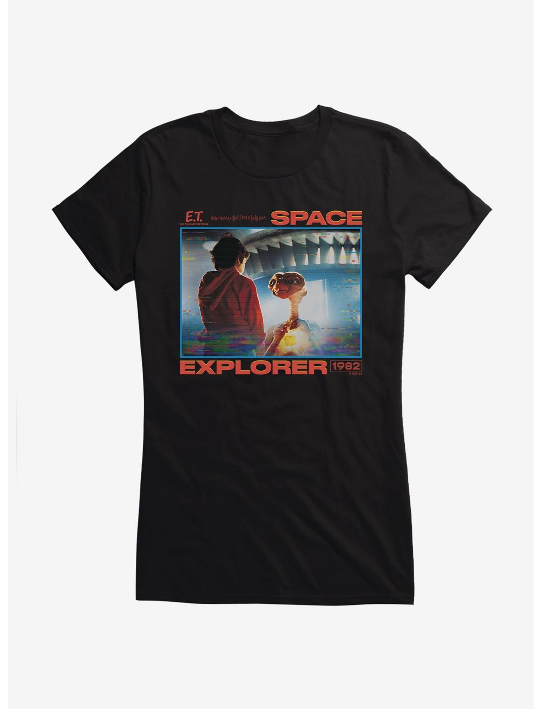 E.T. Space Explorer Girls T-Shirt, BLACK, hi-res