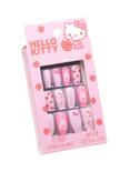Hello Kitty Strawberry Milk Faux Nail Set, , hi-res