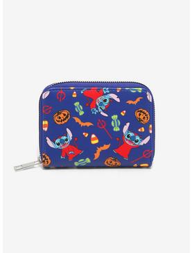 Her Universe Disney Lilo & Stitch Halloween Devil Mini Zipper Wallet, , hi-res