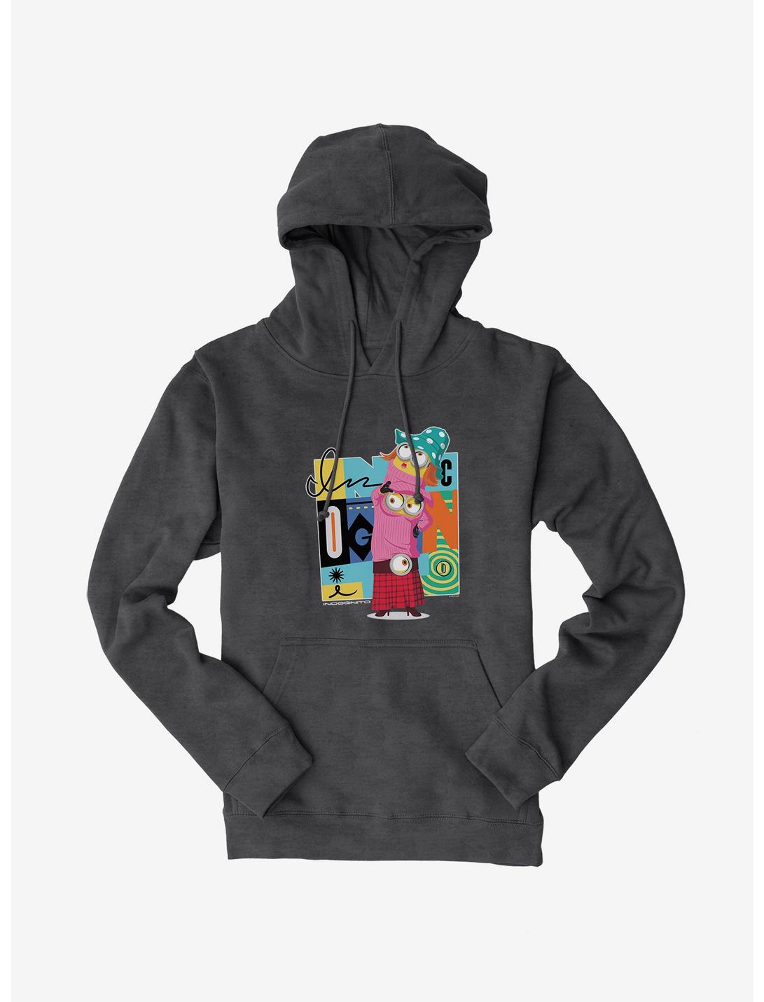 Minions In Disguise Hoodie, CHARCOAL HEATHER, hi-res